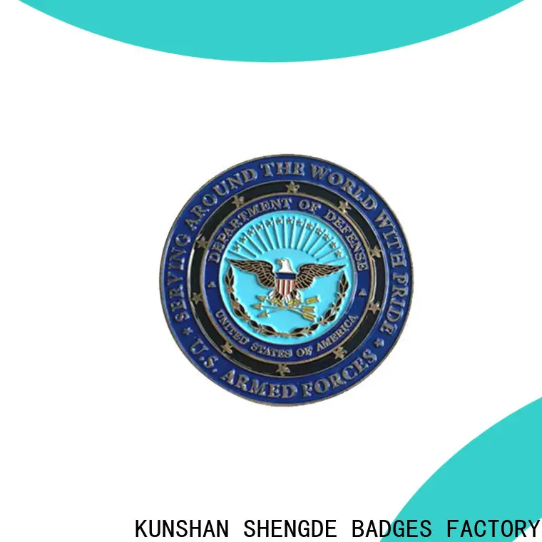Shengde High-quality highest ranking challenge coin for business on sale 1