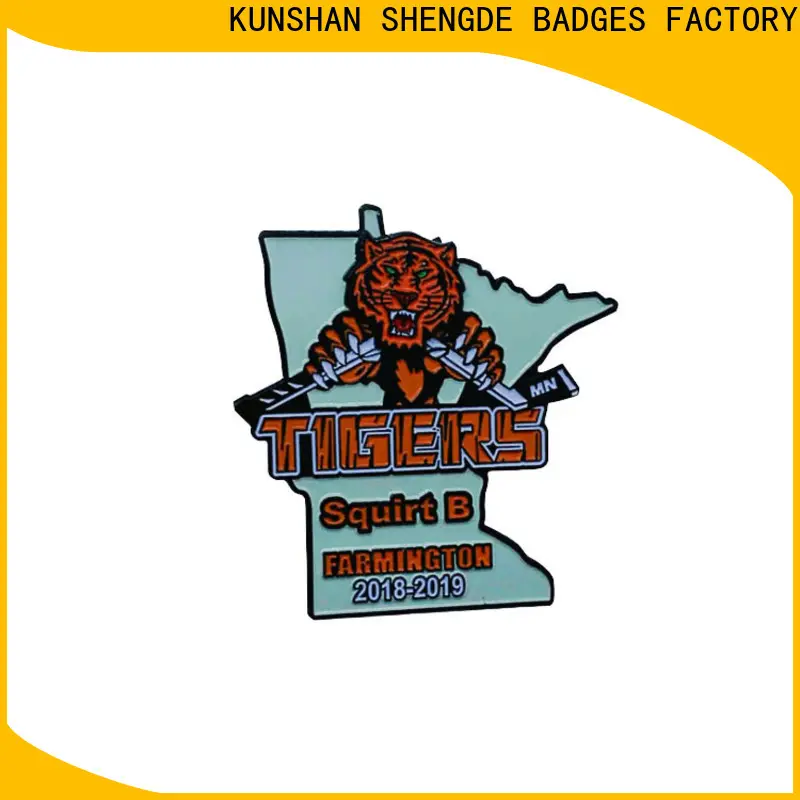 Custom led lapel pins Suppliers bulk production 1