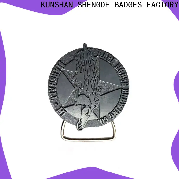 Shengde custom made belt buckles manufacturers on sale 1
