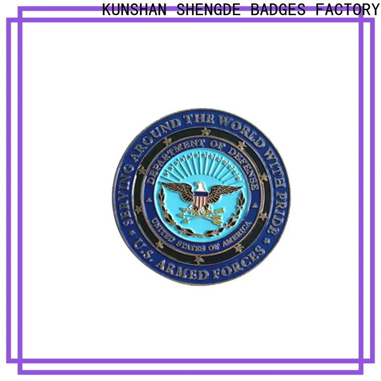 Shengde Top ice challenge coins factory for promotion 1