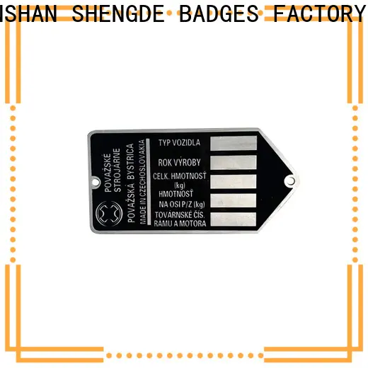 Shengde Latest brass name plates for houses company bulk buy 1
