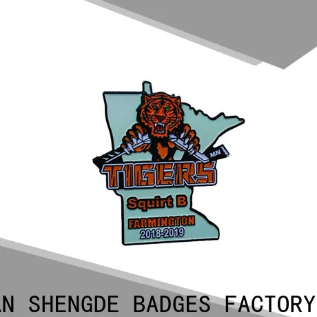 Shengde Latest baseball award pins factory bulk production 1