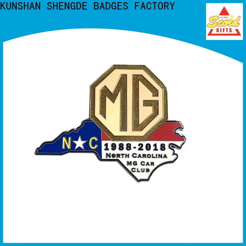 Shengde Custom custom car emblems factory 1