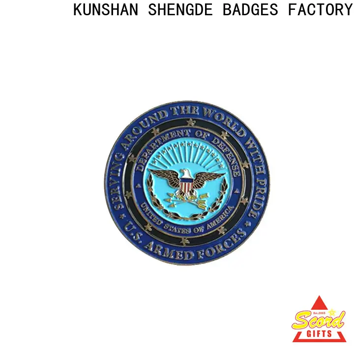 Shengde army challenge coins for sale manufacturers for promotion 1