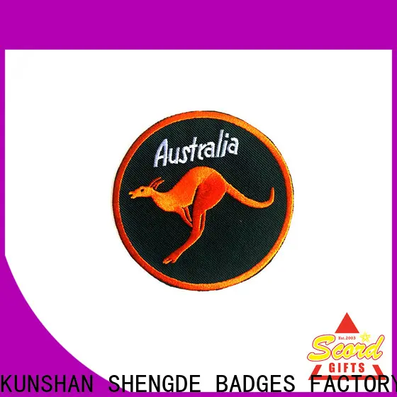 Wholesale custom embroidery patch for business bulk production 1