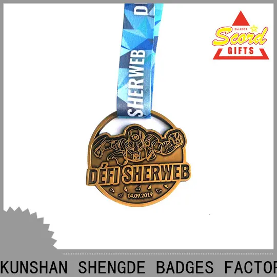 Shengde custom 5k medals for business bulk buy 1