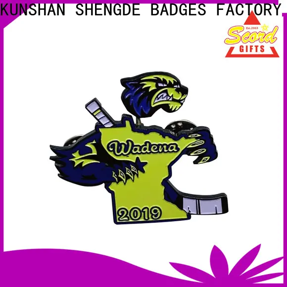 Shengde Wholesale number lapel pins factory bulk buy 1