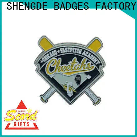 Shengde baseball pins factory on sale 1