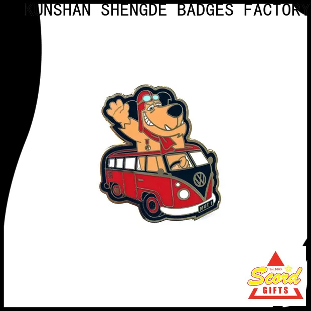 Shengde plain pin badges for business for promotion 1