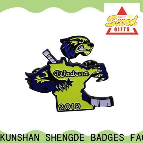 Shengde Wholesale best baseball trading pins for business for promotion 1