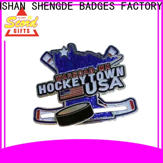 Shengde football lapel pins Suppliers for sale 1