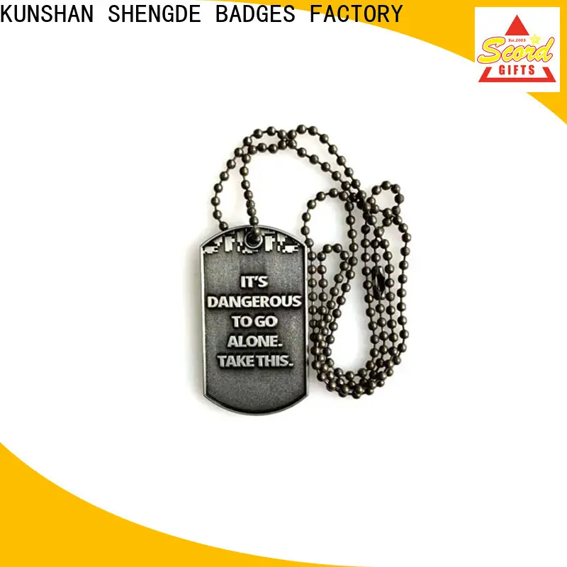 Shengde embossed dog tags Suppliers bulk buy 1