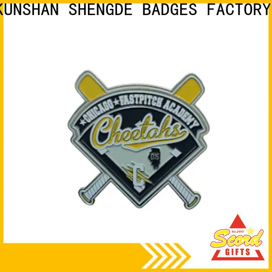 Shengde Best little league baseball pins manufacturers for promotion 1