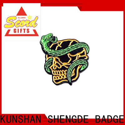 Shengde enamel badges factory on sale 1
