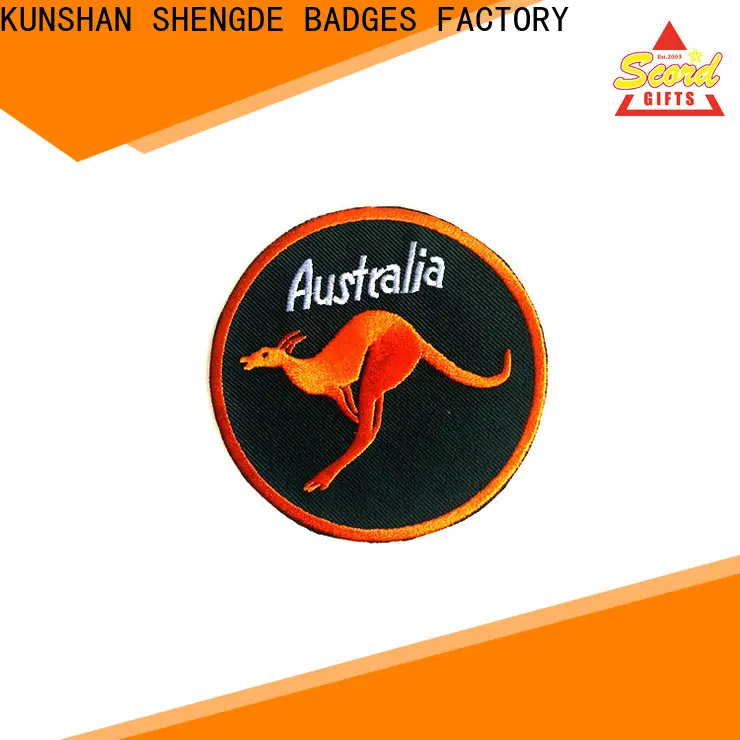Shengde embroidery patch for business bulk production 1