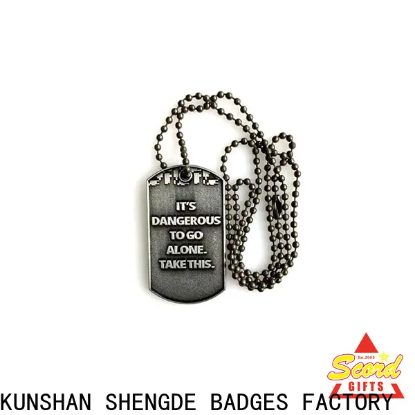 Shengde New engraved dog tags factory 1