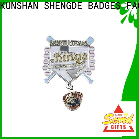 Shengde New baseball player pins Suppliers for sale 1