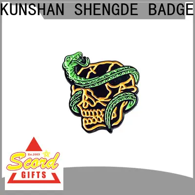 Shengde Custom enamel badges factory bulk buy 1