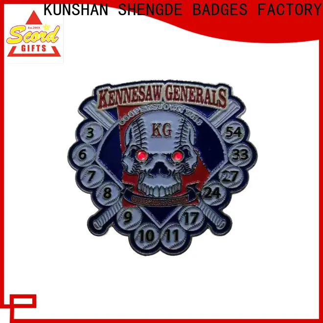 Shengde Shengde baseball lapel pins manufacturers on sale 1