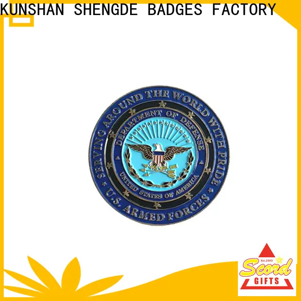 Shengde challenge coin ideas for business bulk production 1