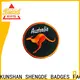 Shengde embroidered logo patches for business bulk buy 1