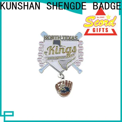 Shengde baseball trading pins cheap factory on sale 1