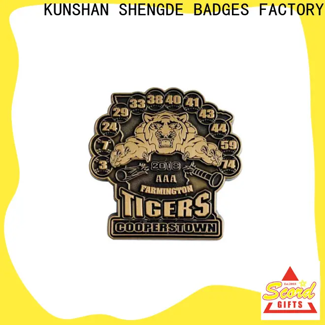 Shengde die cut lapel pins manufacturers on sale 1