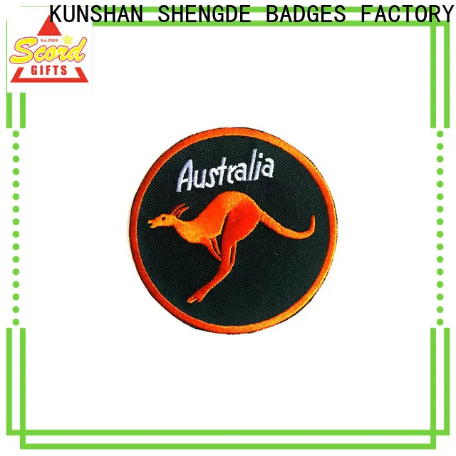 Best custom embroidered patches no minimum factory bulk production 1