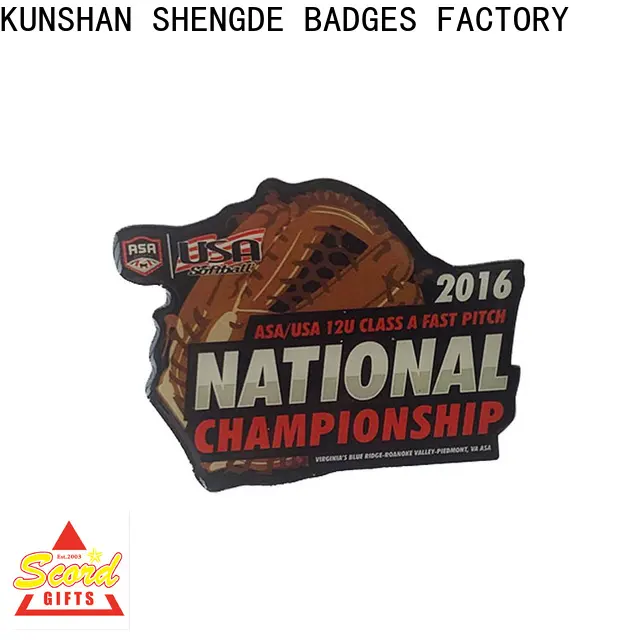Shengde world series trading pins for business bulk buy 1