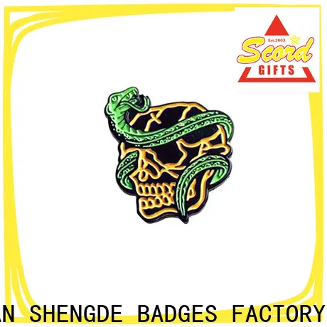 Shengde vintage enamel pins for business bulk production 1