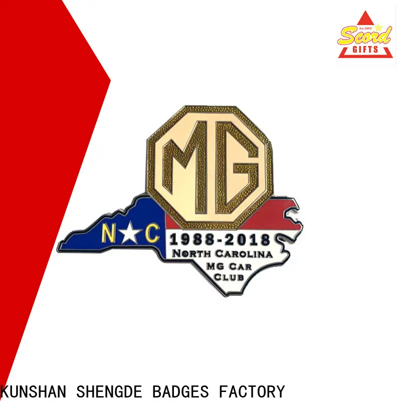 Shengde sports car badges factory bulk buy 1