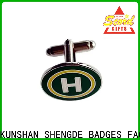 Shengde Best coin cufflinks factory for promotion 1
