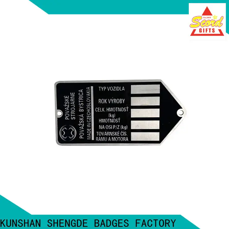 Shengde engraved brass name plates Suppliers on sale 1