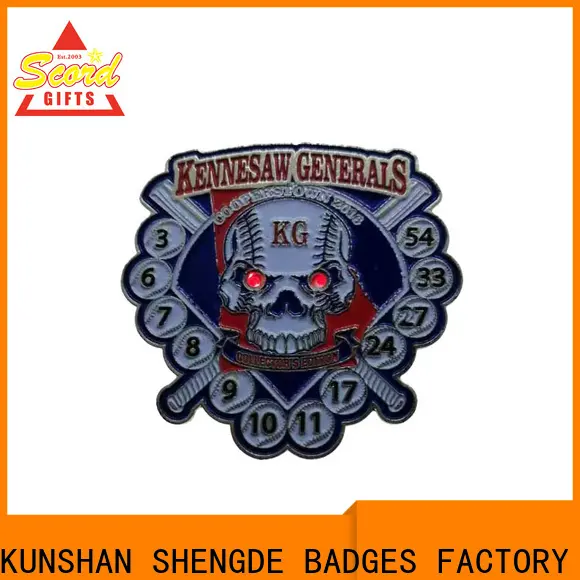Shengde personalized sports pins factory for sale 1