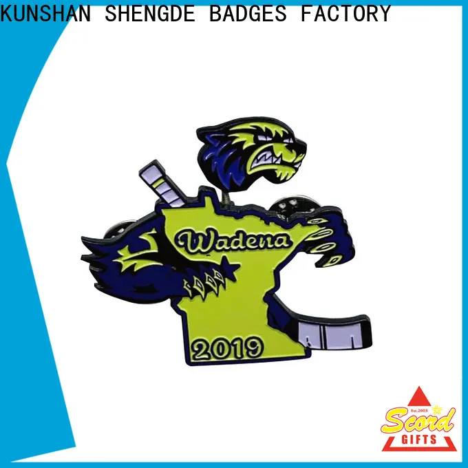 Shengde Latest baseball award pins Suppliers on sale 1