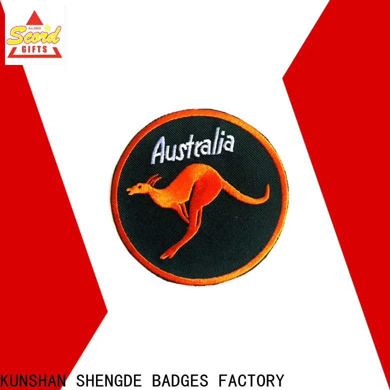 Shengde Wholesale patches for embroidery Supply bulk production 1
