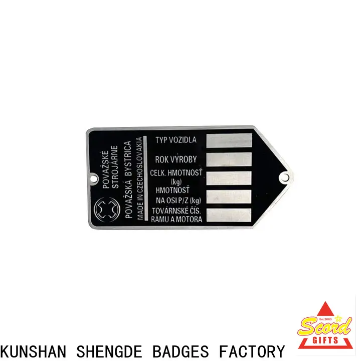 Shengde desktop name plates for business bulk production 1