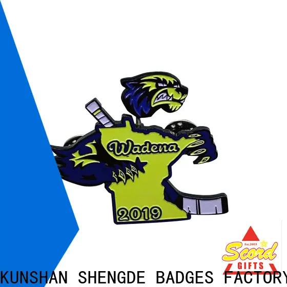 Shengde black lapel pins manufacturers for sale 1