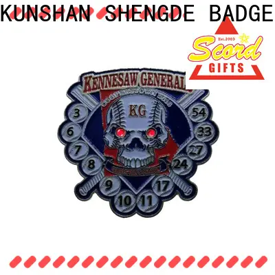 Shengde baseball trading pins for cooperstown manufacturers for promotion 1