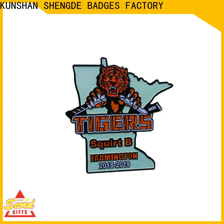 Shengde design your own baseball trading pins manufacturers for sale 1