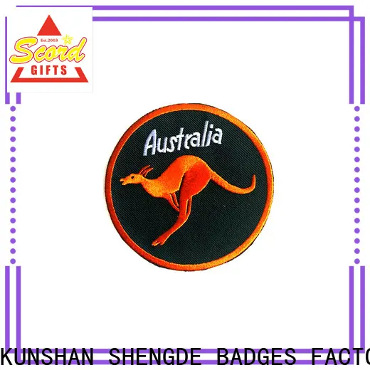 Shengde embroidered flower patches factory bulk buy 1