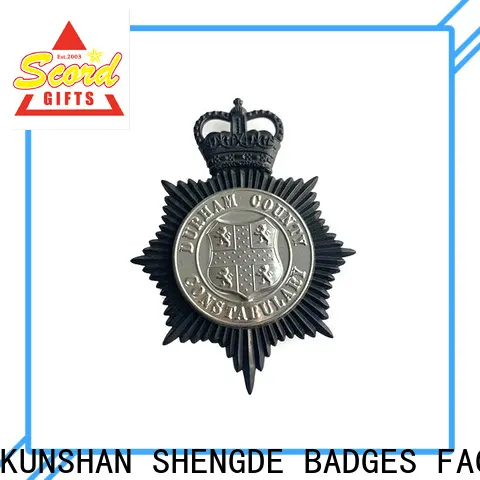 High-quality plastic police badges for business for promotion 1