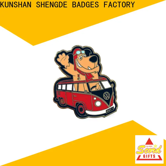 Shengde enamel football badges for business on sale 1