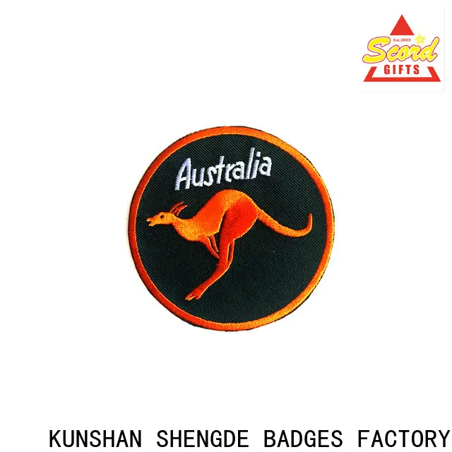 New custom embroidered name patches Supply bulk production 1