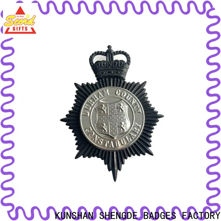 Shengde authentic police badge Supply bulk buy 1