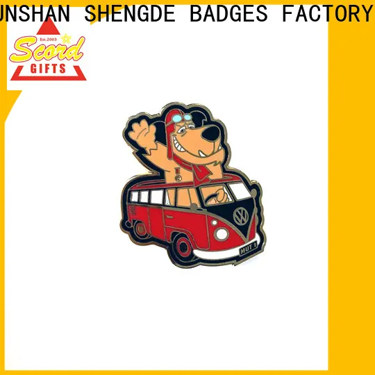 Shengde Custom name badges metal factory bulk buy 1