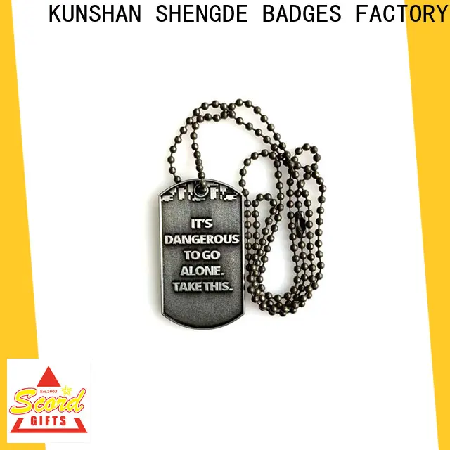 Shengde Custom stainless steel pet tags for business 1