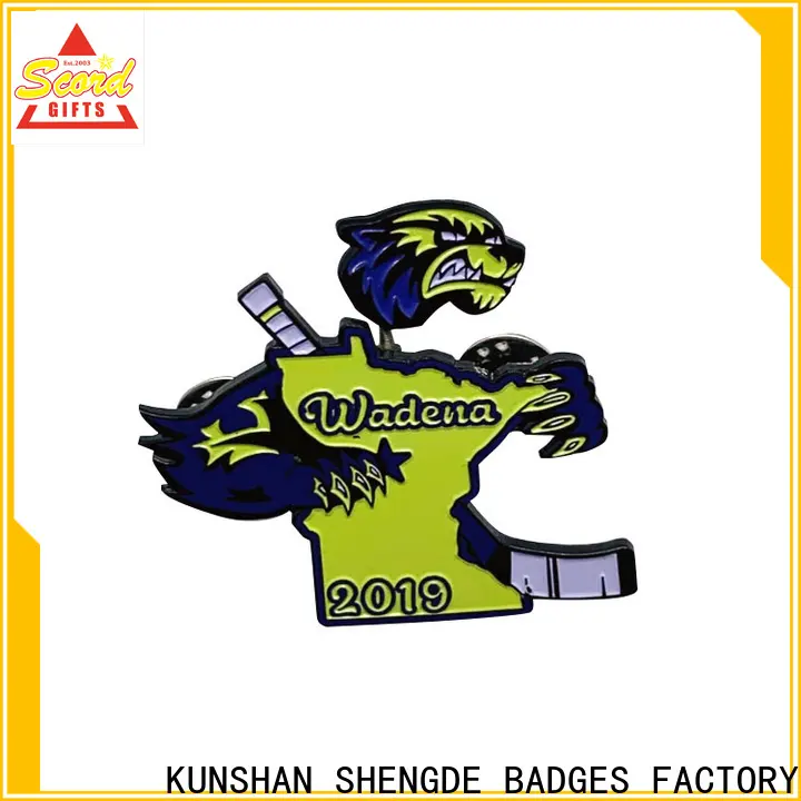 Shengde Wholesale stock baseball trading pins Suppliers 1