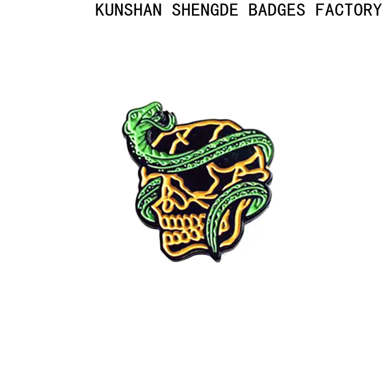 Shengde enamel horror pins manufacturers bulk buy 1