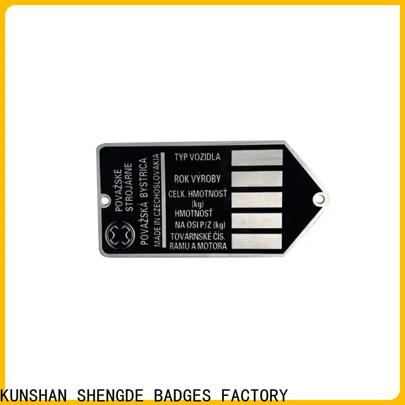Shengde engraved desk name plates Supply bulk production 1